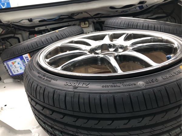 17インチ７ｊに165/45Ｒ17を履かせたいです。かなり引っ張りに... - Yahoo!知恵袋