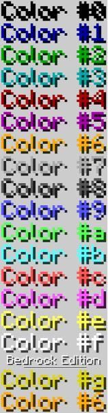 マイクラpeについて質問です チャットの文字の色を変えるのってどうすれ Yahoo 知恵袋