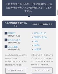 アニメ視聴におすすめのアプリが知りたいです Netfli Yahoo 知恵袋
