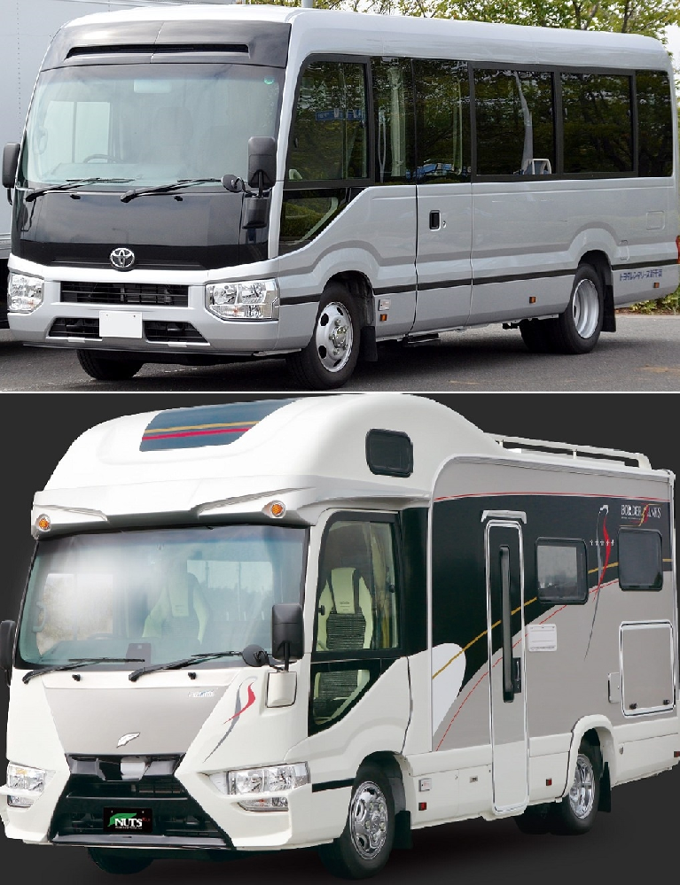 マイクロバスの乗車定員を10人乗り仕様に改造したら普通免許（昭和時代 