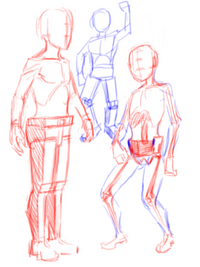 こんにちは 私は絵が上手くなりたいのですが 体が上手く描けませ Yahoo 知恵袋