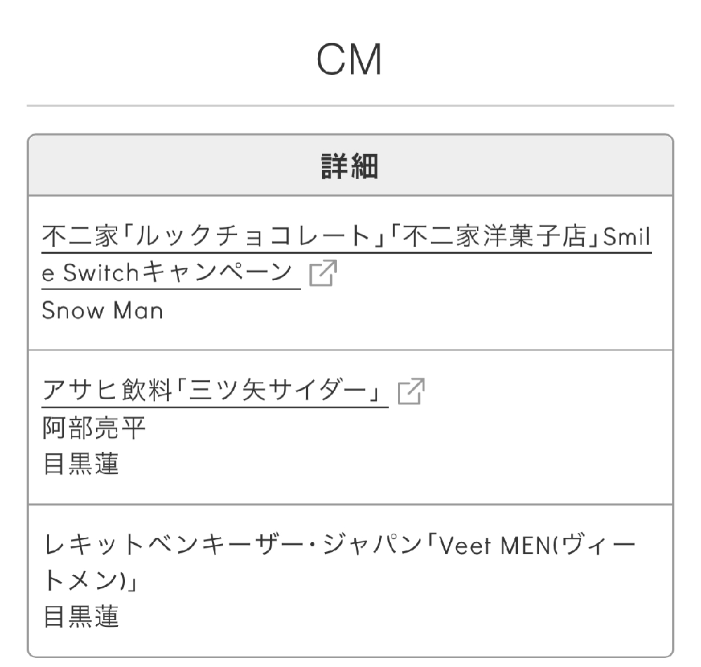 Snowmanは人気も売り上げもすごいのになぜcm出演が少ないのでしょうか 不 Yahoo 知恵袋