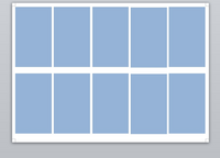 の紙に名刺サイズの画像を印刷したいです イメージとしては下の画像の Yahoo 知恵袋