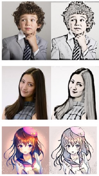 写真 イラストの輪郭線を 綺麗に 抽出できるソフト または方法 を教え Yahoo 知恵袋