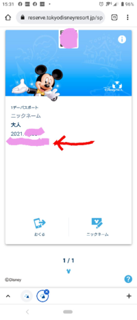 ウェブ版こディズニーチケットのニックネームの欄って最初チケット Yahoo 知恵袋