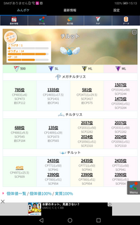 ポケモンgo チルットの色違い1 14 10が出たんですがスー Yahoo 知恵袋