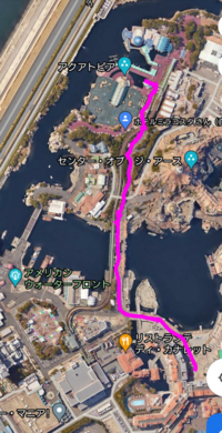 急募 ディズニーシーエントランスからアクアトピアまでの最短ル Yahoo 知恵袋