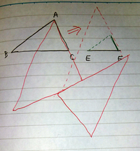 この相似の図形の作図はどのようにするのですか Yahoo 知恵袋