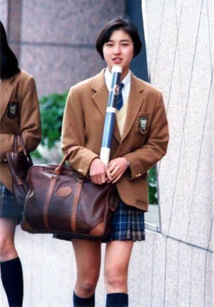 広末涼子制服写真女子校高校1年生プリクラ