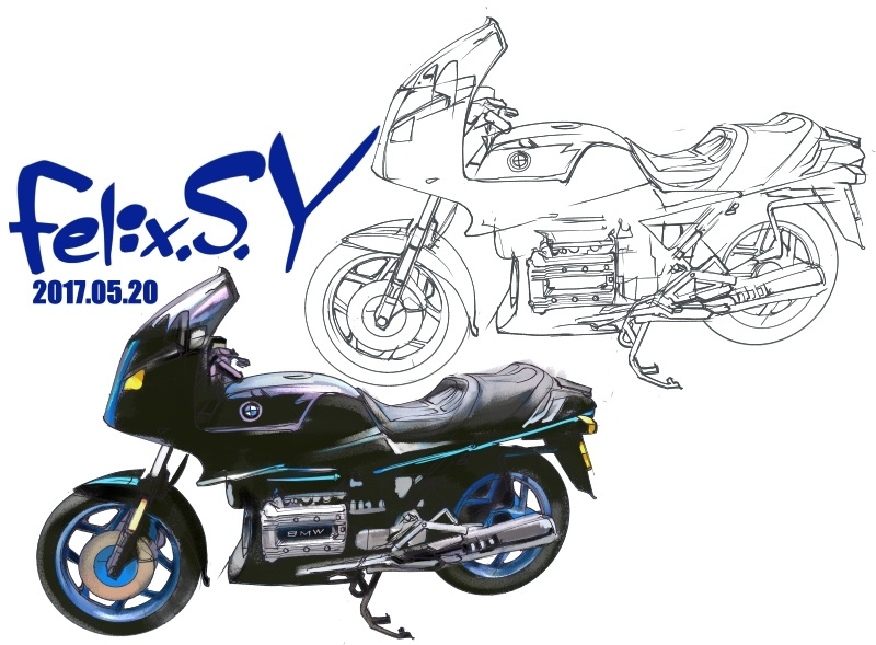 イラスト評価添削お願いします バイクに乗ってるマイキーが描 Yahoo 知恵袋