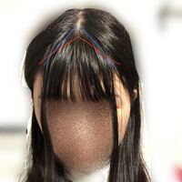 シースルーバングの後れ毛 姫カットについてです 広くてかなり量があった Yahoo 知恵袋