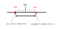 四捨五入で100の位まで概数にしたとき500になる範囲は未満を教えてく Yahoo 知恵袋