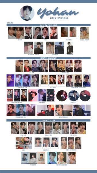 weiのキムヨハン君のトレカ一覧持っている方いますか？？ - 画像貼