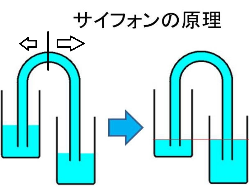 小学生にサイフォンの原理を説明するとしたらどんな感じで説明しますか 綱引 Yahoo 知恵袋