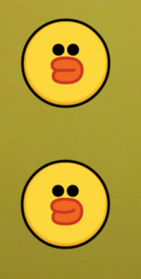 Lineの絵文字について サリーの絵文字ですが 最初の Yahoo 知恵袋