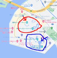 ディズニーランドとディズニーシーは入口が違うのですか 地図見ても分からなくて Yahoo 知恵袋