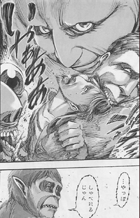 進撃の巨人に出てくるミケって首がちぎれて絶命するシーンがあったじゃないですか Yahoo 知恵袋