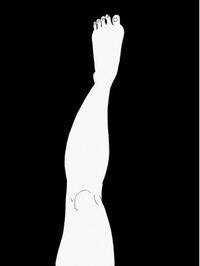 足の描き方がわかりません 特に正面の足の描き方がわからず大根みたいになって Yahoo 知恵袋