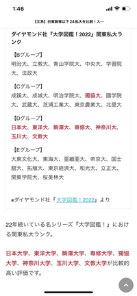 神奈川大学 日東駒専 神奈川大学 大東亜帝国就職における認識はど 教えて しごとの先生 Yahoo しごとカタログ