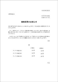 小売業です 卸売業者から値上げのお知らせがきました これに伴い 値 Yahoo 知恵袋