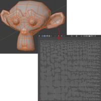 Blenderで全ての辺にシームをマークしてuv展開するとどうなりますか B Yahoo 知恵袋