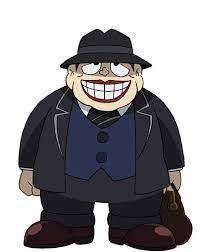 至急 アニメのキャラ探してます アニメで黒いスーツ黒い帽子で中年の太り気 Yahoo 知恵袋