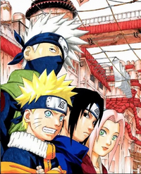 うろ覚えのナルトの扉絵を探しています 第7班のみ描かれている Yahoo 知恵袋