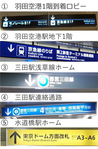 羽田空港 京急空港線 品川方面の電車に乗る 三田駅 都営三田線 西 Yahoo 知恵袋