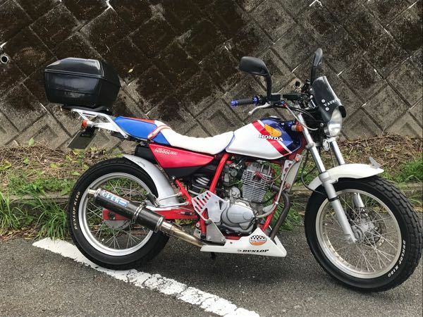 バイクのマフラーを耐熱塗料で塗装しましたが剥がれました。FTR223の純... - Yahoo!知恵袋