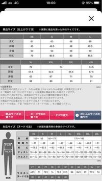 欲しいパーカーがあるのですがサイズ表記が身丈 76cm身幅 63cm肩幅 5 Yahoo 知恵袋