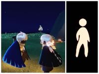 Skyというゲームの質問です 高身長の星の子が 低身長の星の子に合わせ Yahoo 知恵袋