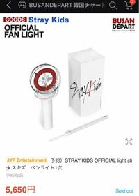 straykids ペンライト【2/7 15:00までのご購入で水曜日発送】 タレント