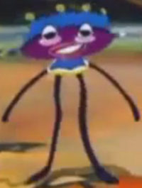 質問です アニメのキャラで青くて顔が丸くていつも丸眼鏡の近くにいて Yahoo 知恵袋