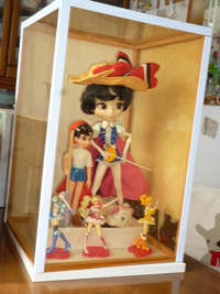 フィギュアを入れる大型のケースを探しています 内寸で奥行き45cm以上 Yahoo 知恵袋