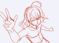 イラスト初心者です 顔を描くとき斜め顔は描けるのですがちょっと俯瞰気味な感じ Yahoo 知恵袋