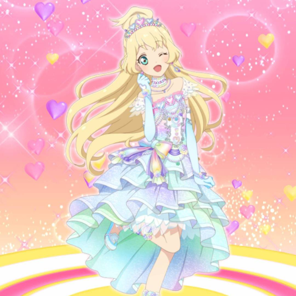 アイカツスターズ！の白鳥ひめちゃんの月のドレス、あのドレスの