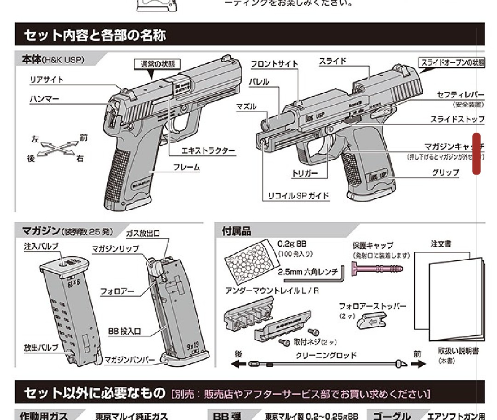 マルイのエアガン試射用BB弾の重さについての質問です。ガスブロU