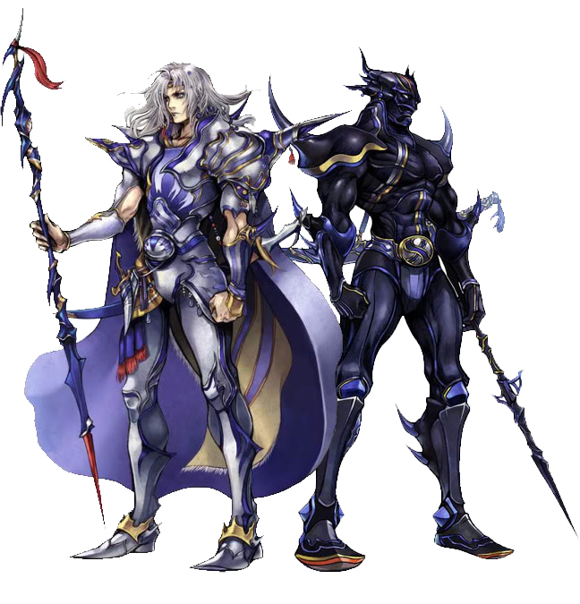 ファイナルファンタジー4」の「セシル」は「暗黒騎士」の姿と「パラ