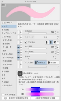 クリスタで理想の水彩ペンを探しています 今までメディバンペイントを使 Yahoo 知恵袋