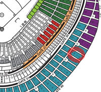東京ドーム40ゲート2回一塁側4通路19列247番てどの辺でしょう Yahoo 知恵袋