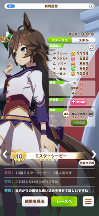 ウマ娘のハルウララの有馬記念以外で元々負けイベでも勝ったら隠 Yahoo 知恵袋