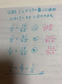 分数の大小ってどうやったらわかりますか 例えば1 3 1 2 Yahoo 知恵袋