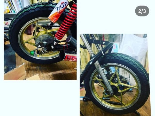 質問失礼致します。gsx250lにgsx250eゴキの前後ホイールを装着さ 質問失礼致します。gsx250lにgsx250eゴキの前後ホイールを装着さ