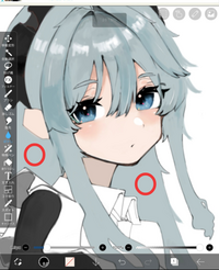 友人の誕生日にプレゼントと一緒に贈るイラストを描いているの