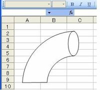 円柱で曲線を描きたい エクセル 立体的な円柱で曲線を描きた Yahoo 知恵袋