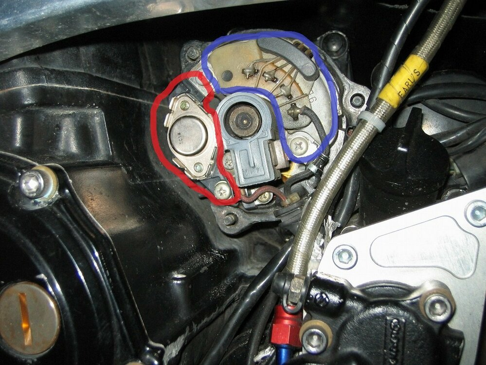 GPZ900Rオルタネーター流用について最近、走行中電圧が15.2Vに上がる