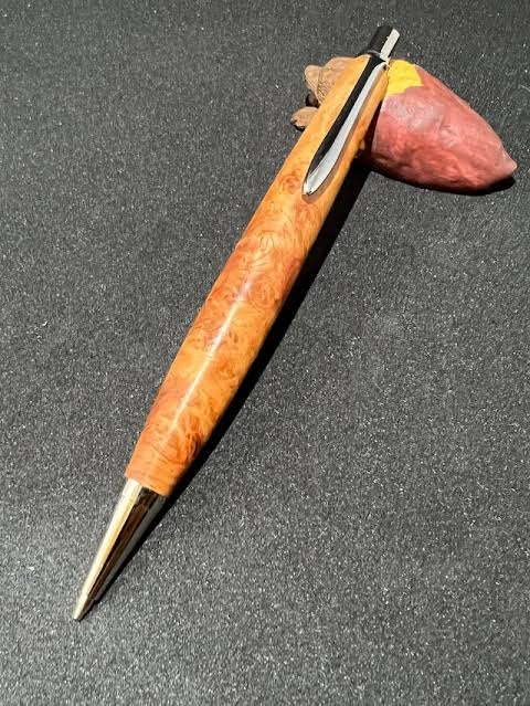 野原工芸のシャーペンについての質問です。 - 特上花梨瘤杢を使用した