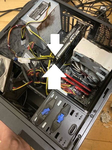 GTX1050ti  清掃後動作確認済み GTX1050ti 清掃後動作確認済み