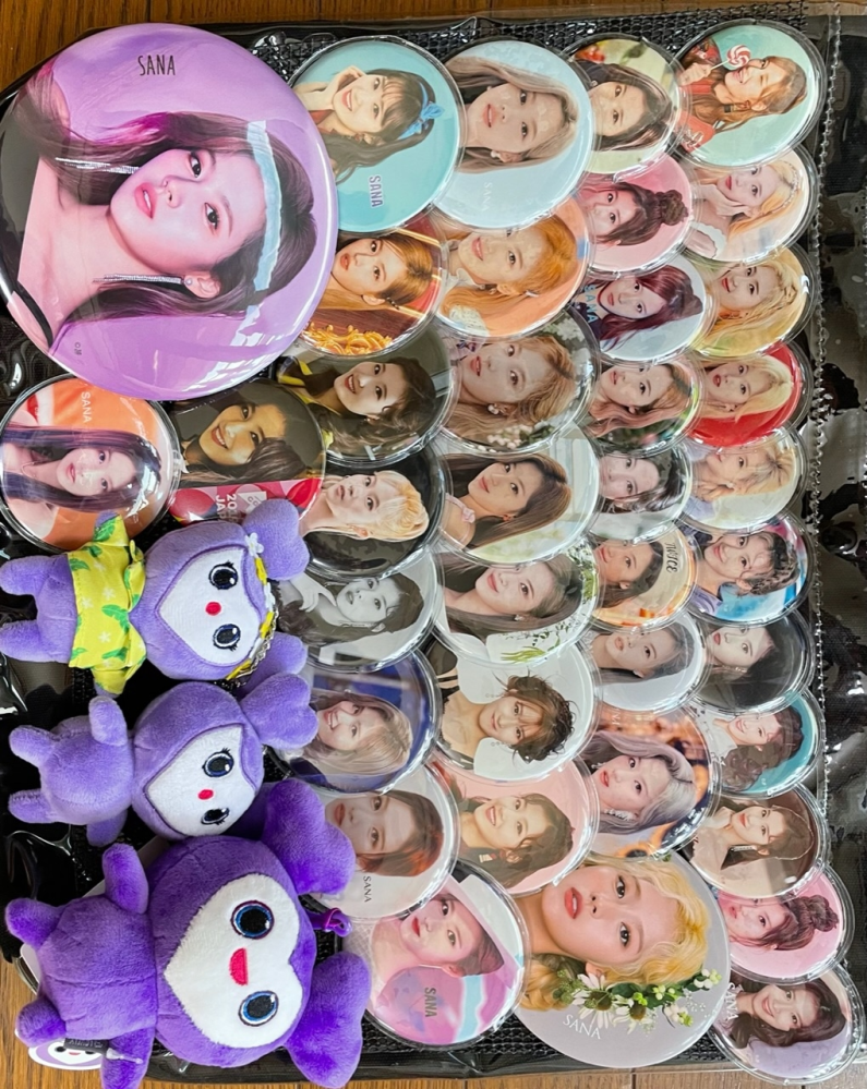 TWICELIGHTSのときのバッグで痛バを組む時何個くらい缶 TWICELIGHTSのときのバッグで痛バを組む時何個くらい缶