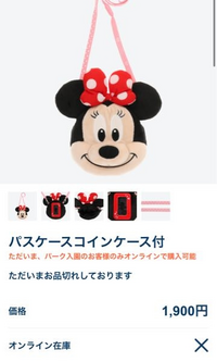 至急お願いしますミニーちゃんのパスケースって今ディズニー